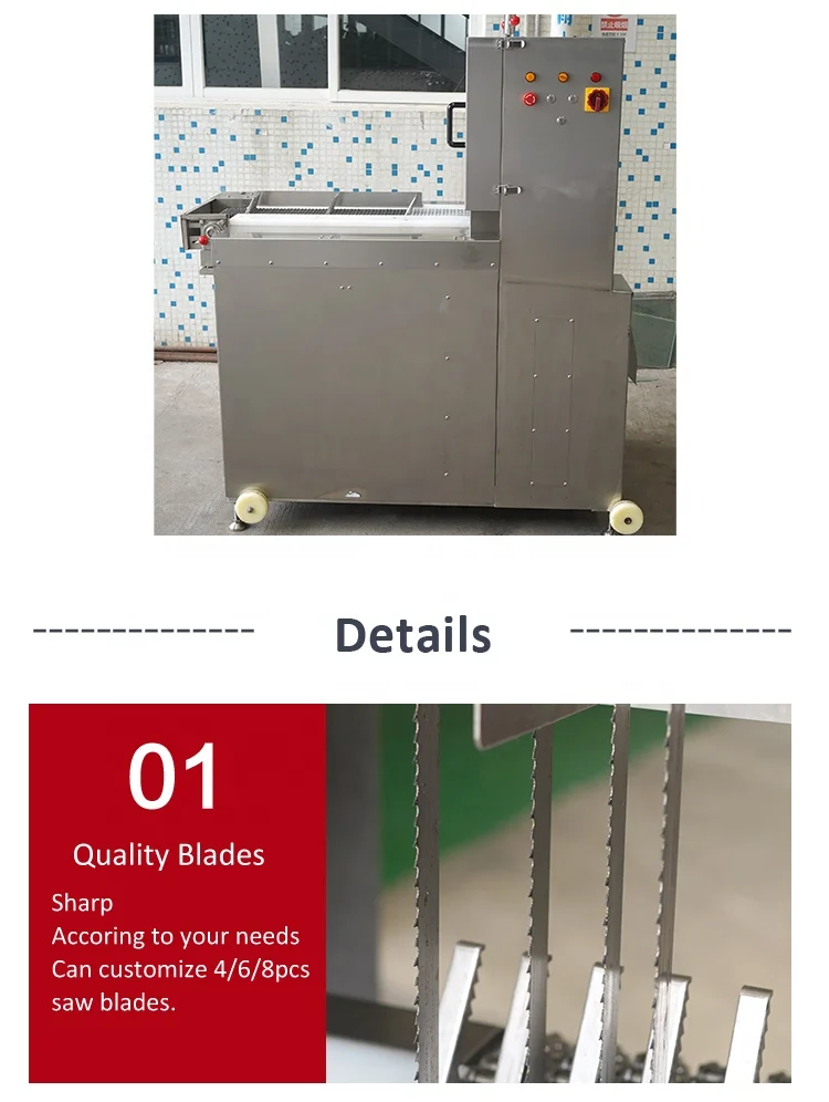 Automatic Bone Saw Frozen Meat Cutting Machine/ Industrial Bone Saw Machine / Heavy Duty Bone Saw Cutting Machine