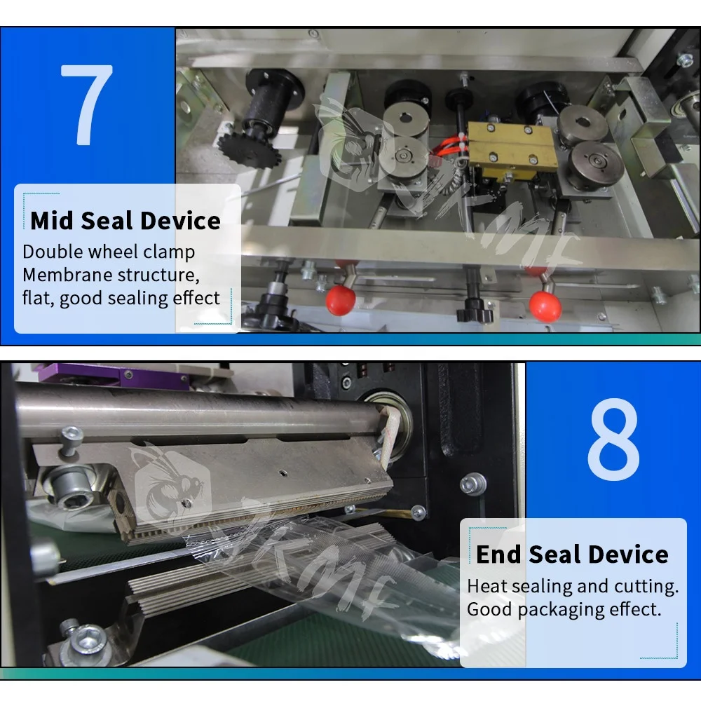 Paper air freshening card/greeting cards packing machine