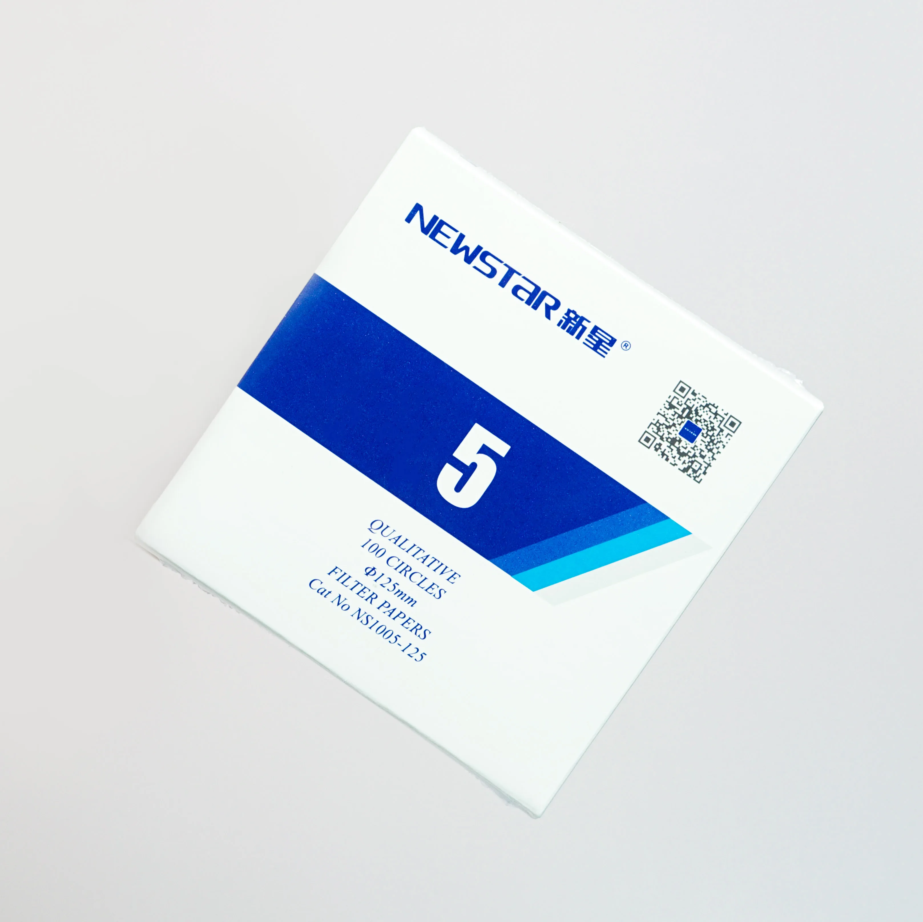 Lab Filter Paper Slow Speed for Qualitative Analysis Grade 4 Pore Size 2.5 um 100 per pack