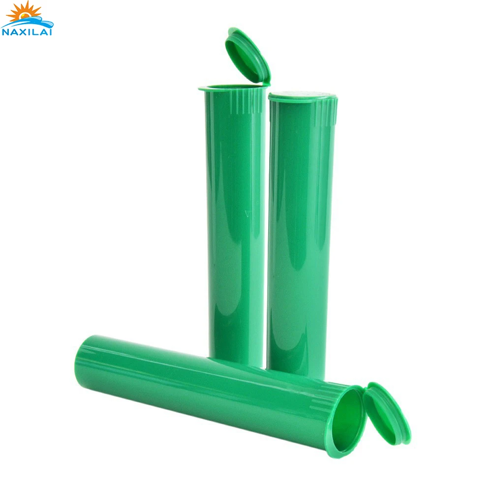 
NAXILAI Factory supply direct sale customizable color packaging plastic tube tobacco packaging tube 