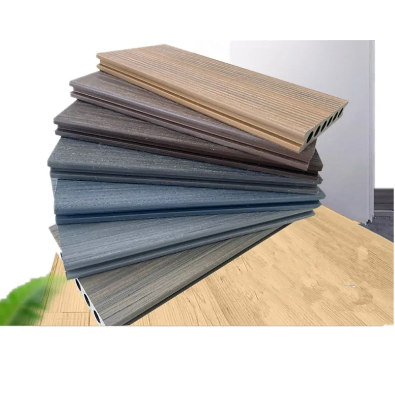 Exterior wpc deck co-extrusion wood plastic composite flooring board