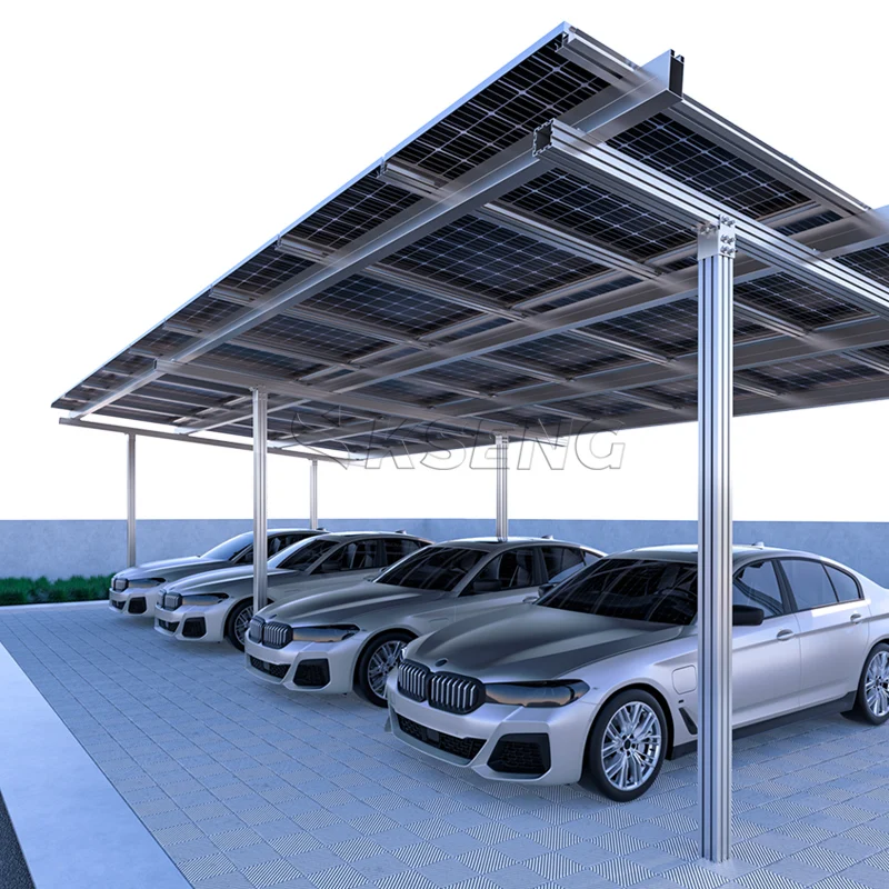Wholesale Price Carport Waterproof Solar Carport Solar Parking Canopy Aluminium Carport 3 Cars Solar