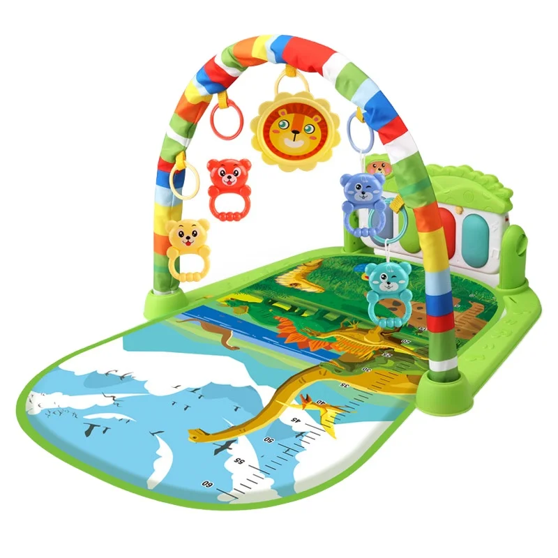 Baby Play Mat 6 to 12 Months Baby Gym Playmat with piano music play  mat