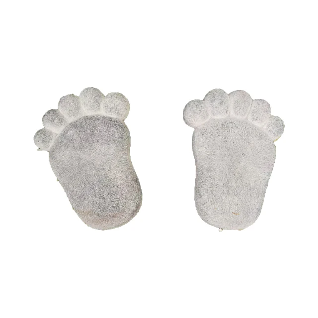 Cement walkmaker paw print stepping stone brick mold lowes