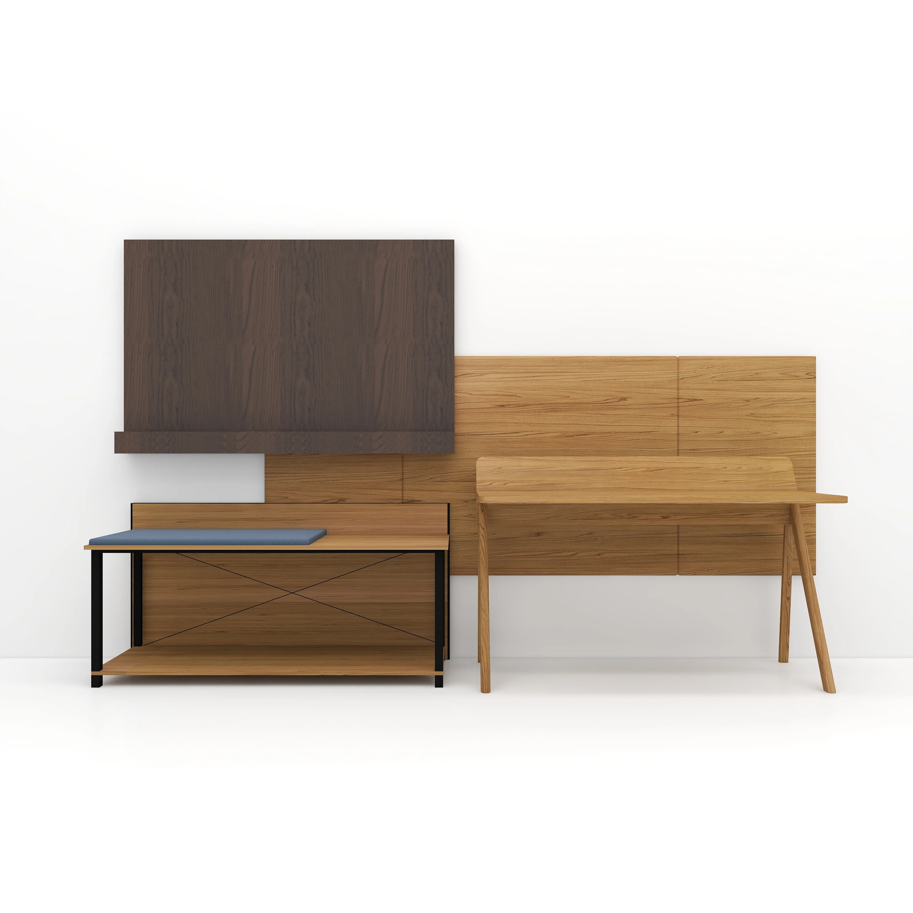 Hospitality Furniture New Design Hilton Tru Bedroom Sets Furnishing Modern Soft Wooden Bed Room Hotel Project Manufacturer