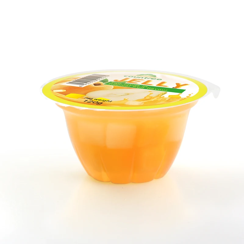 OEM Assorted Fruity Good Taste Cup Jelly Mixed Fruit Jelly Tropical Fruits Flavour