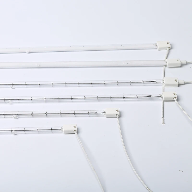 Quartz Infrared Heater Tubes Halogen Heating Lamp For Pet Blowing Machine