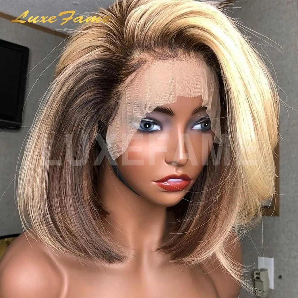 Wholesale 613 Hd Lace Wig With Baby Hair,Virgin Bob 613 Hd Lace Frontal Wig,Lace Front Wigs For Black Women 613 Human Hair Wig