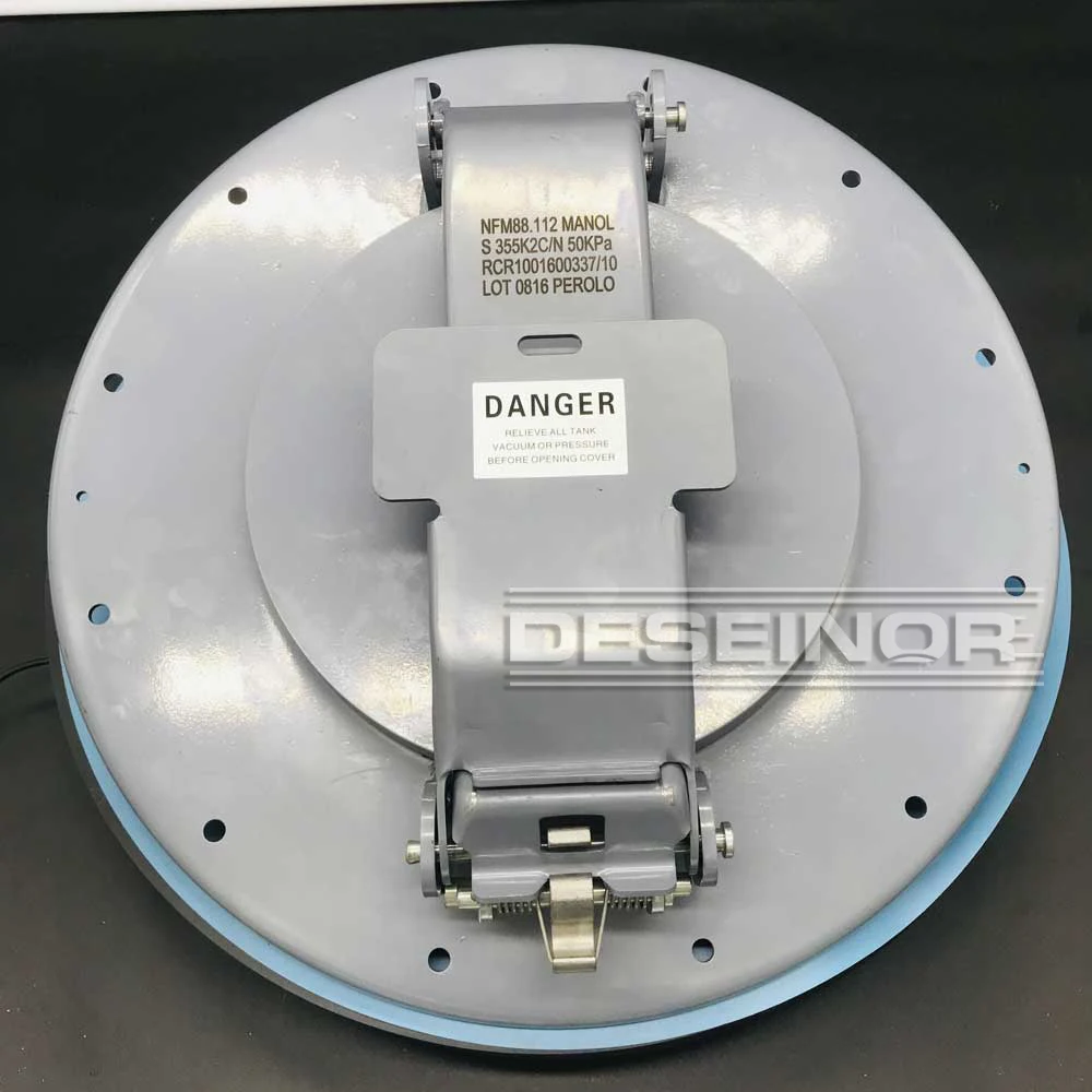 Carbon Steel French type Fuel Tanker Manhole Cover