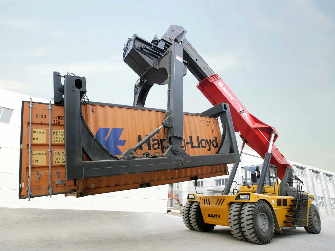  Flexible export to kalmar low price stacker reach in stock