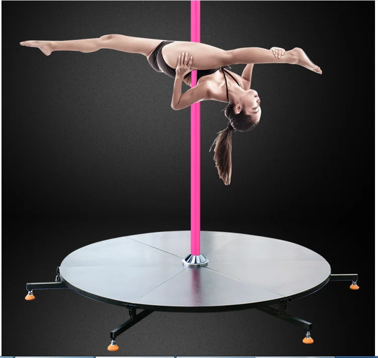 Portable Stand Alone Freestanding Dance Pole Stage Kit