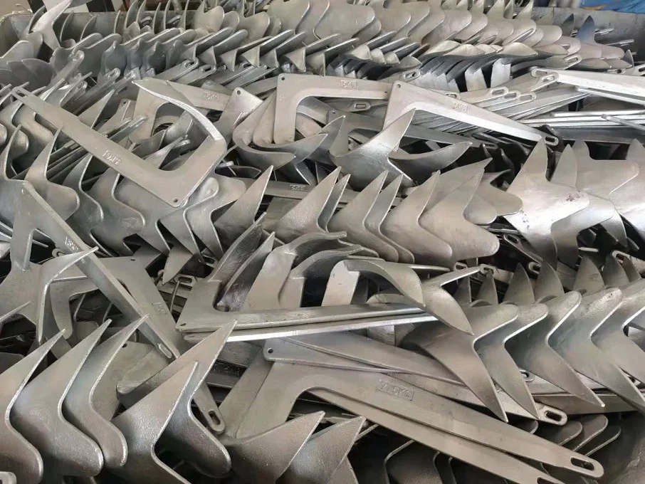 Top manufacturers Hot Dipped Galvanized polish boat bruce style taille anchor