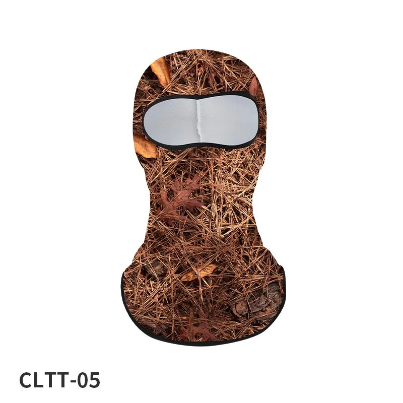 Wholesale cloth fabric black hacker children cagoule customized protective motorcycle balaclava ski mask face shield hoods maker