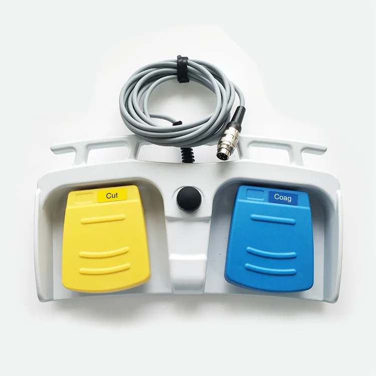 
For ERBE VIO 200D/300S Electrosurgical Unit IP68 Metal Bass Dual Buttons Switches CE Approved Micro Medical foot switch 