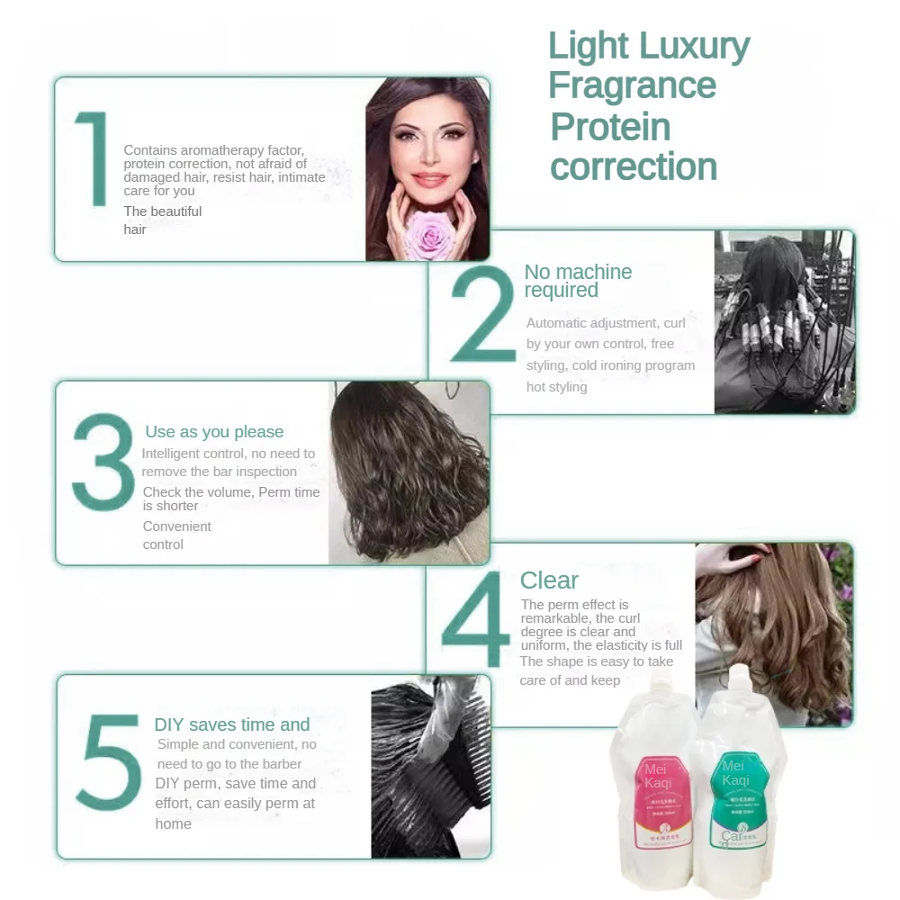 2024 Permanent Hair Perm lotion for high quality salon Permanent Hair Perm Cream Wholesale and customization of hair products