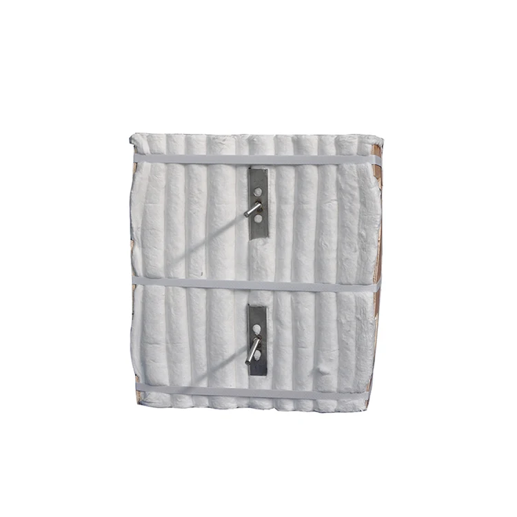 CT-1350 огнеупорных материалов модуль из керамического волокна используется в печи отжига