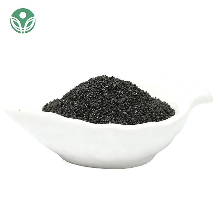 Высокое качество фабрика супер ГУМАТ калия блестящий хлопья гуминовая кислота