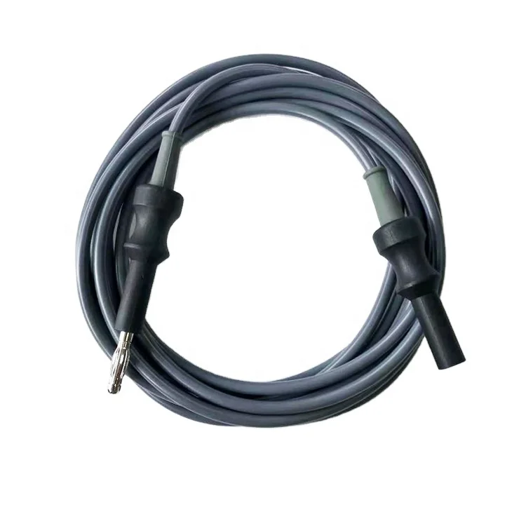 Лапароскопический инструмент высокого качества, многоразовый коагуляционный силиконовый монополярный 3 мм/4 мм HF-кабели для Valleylab/Olympus