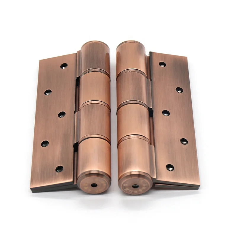 Furniture Accessories Door Window Hinges 6 Inch Modern Design E-shaped Hydraulic Adjustable Buffering Wooden Door Hinge