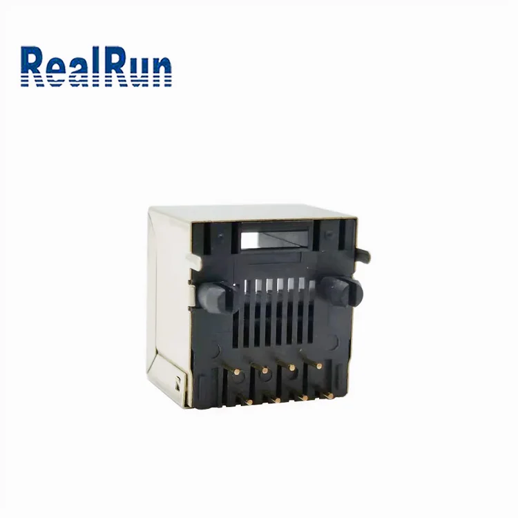 Гнездовой разъем Ethernet модульный прямой 8P8C DIP SMT RJ45