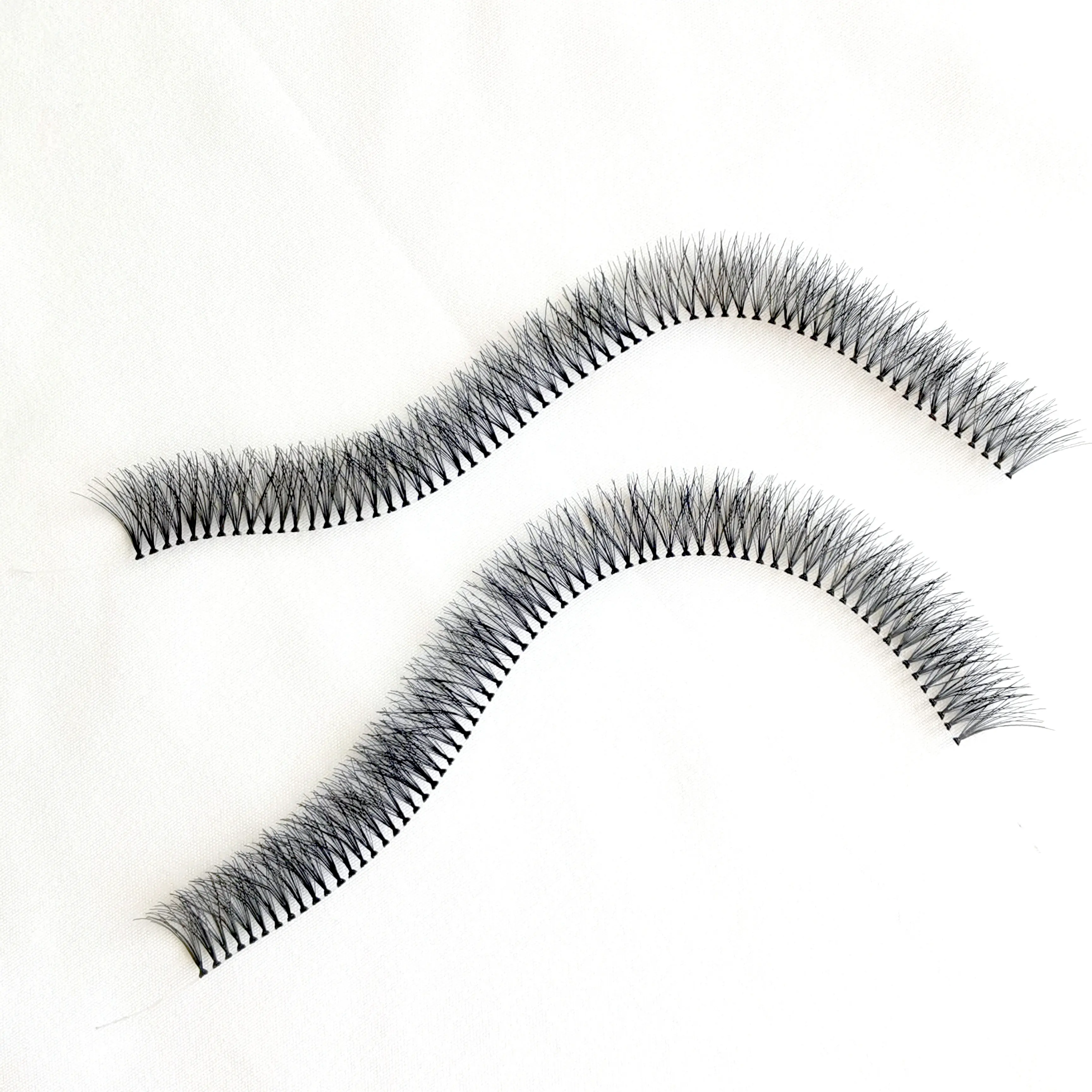 Wholesales White Cotton Thread Plant Lashes False Eyelashes 5P Eyelashes Cluster Of 5D Chicken Claw Hair Eyelashes