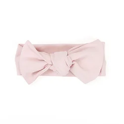 Kids Accessories Wholesale Baby Girls Cotton Wool Bow  Solid Color Baby Headband