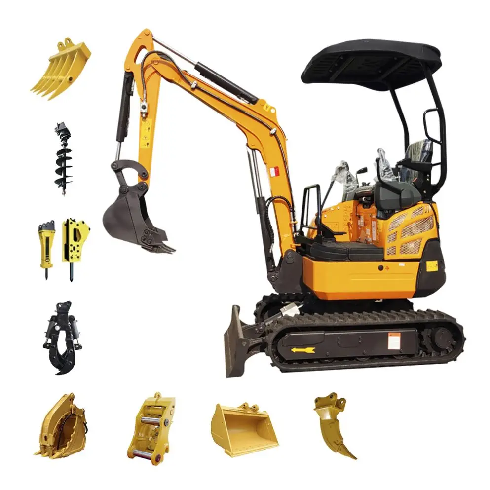 13 mini crawler excavator for sale with changchai EV80