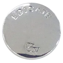 Плоская поверхность, вьющиеся поля, медное латунное кольцо, кнопка, круглая застежка, люверсы на заказ