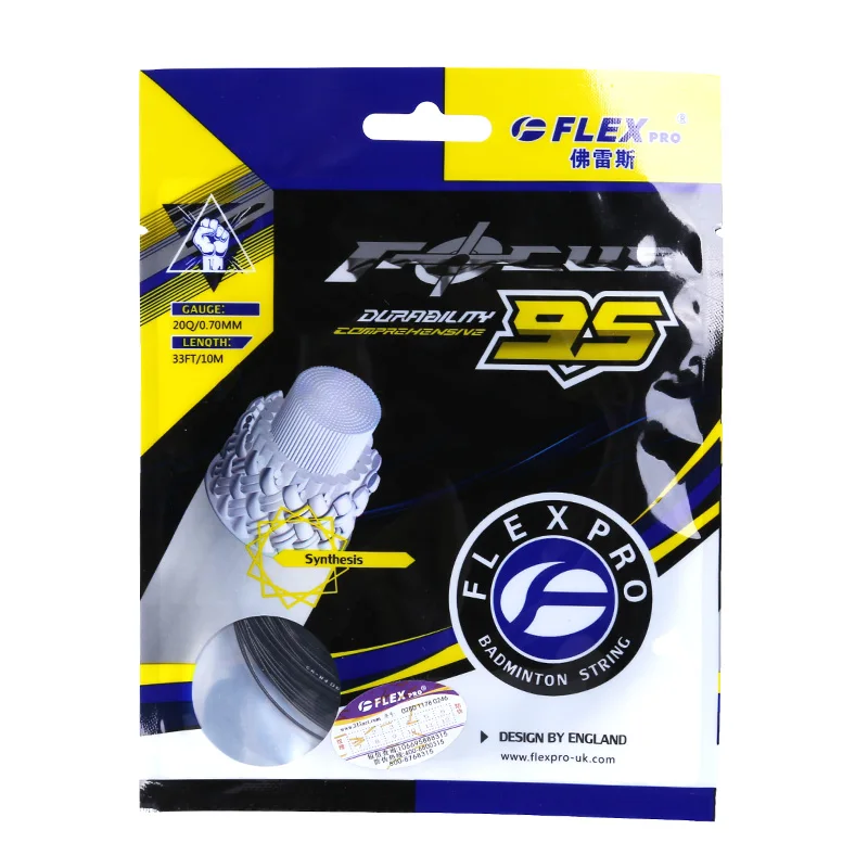 Wholesale High Quality Breathable High flexibility Anti-wear Professional Nylon badminton string bg65