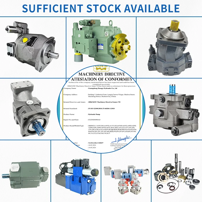 YCY Series Piston Pumps 40YCY14-1B/80MCY14-1B Variable Piston Pumps