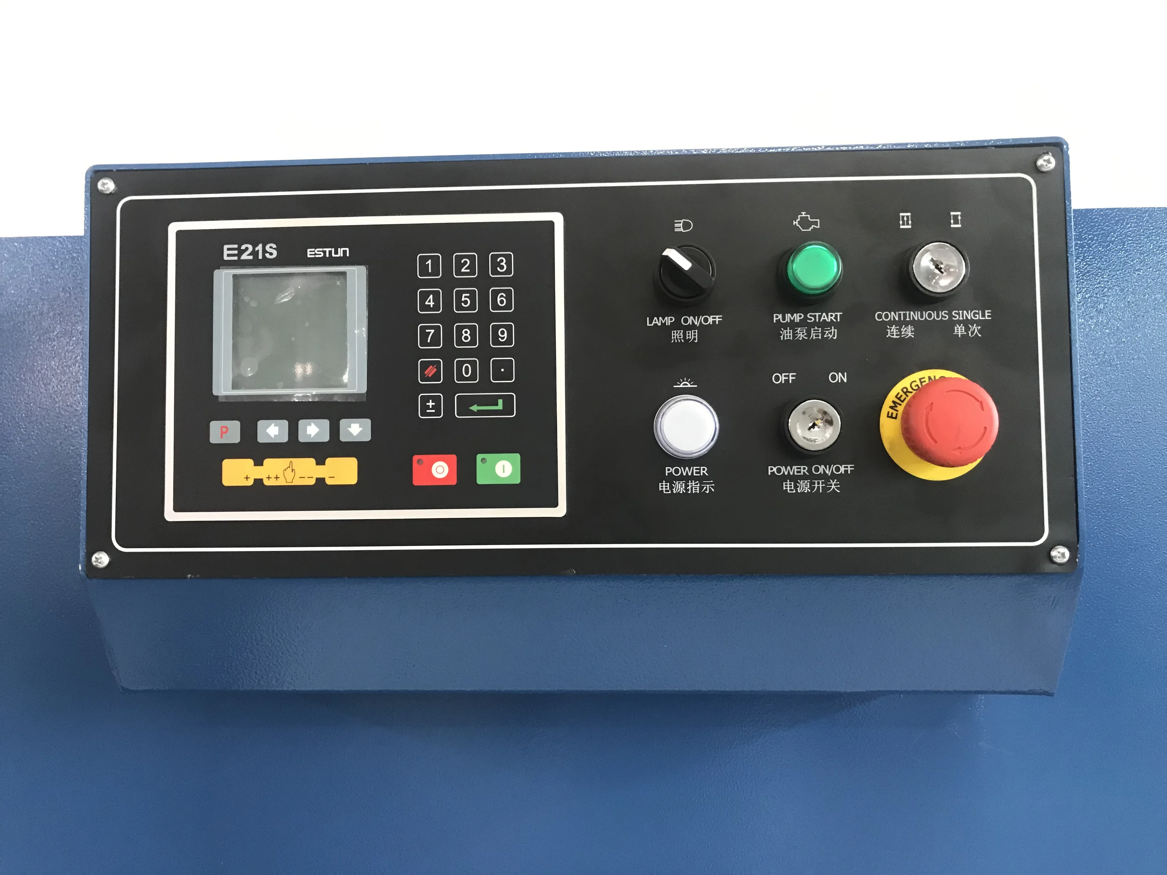 YWGS hydraulic guillotine shearing machine  for sheet metal plate cutting