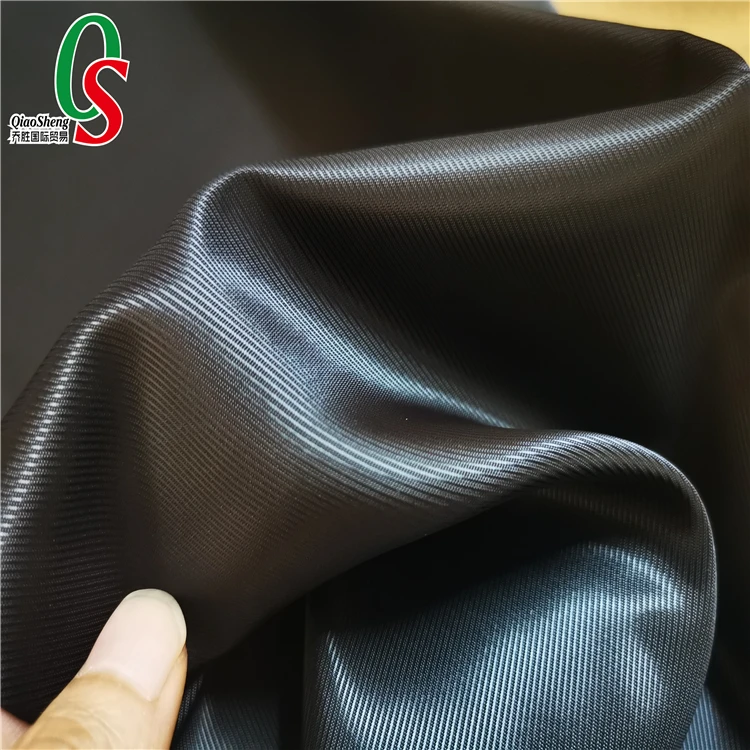 52%polyester 48%viscose  twill satin luxury soft  lining pongee  silk  fabric for jacket dress