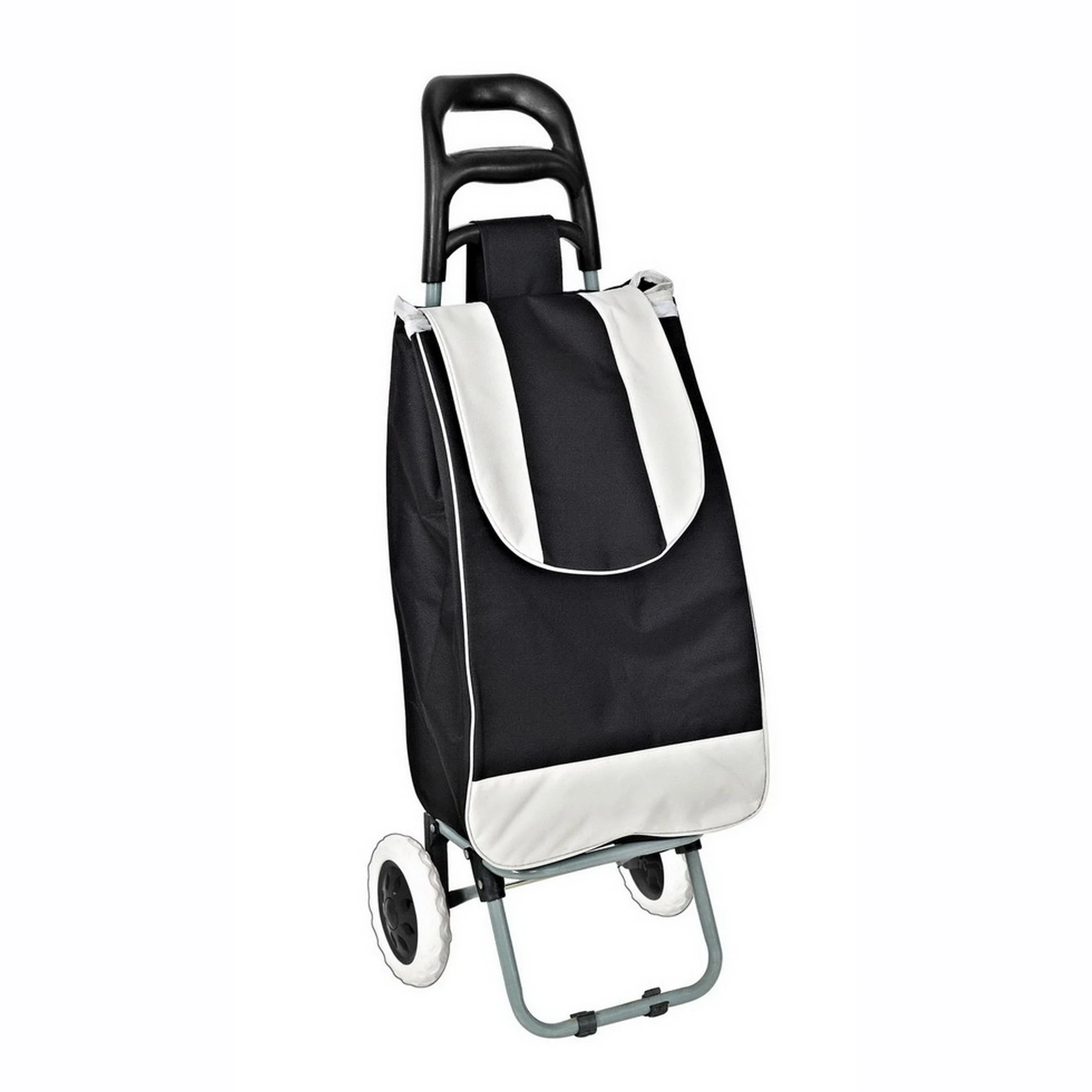 Wholesale Cheap Hand Luggage Carts Portable Foldable Shopping Collapsible Supermarket Trolley Bag Folding Carts With Wheel