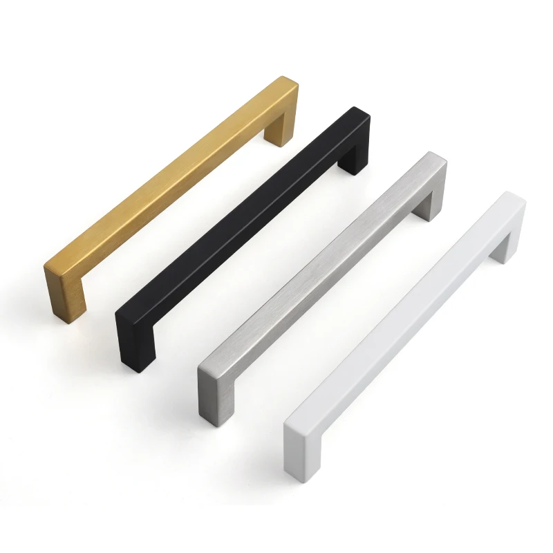 Stainless Steel 201/304 Furniture Handles for Kitchen Cabinets Dressers Bedrooms-Cheap Option for Drawer Office Applications