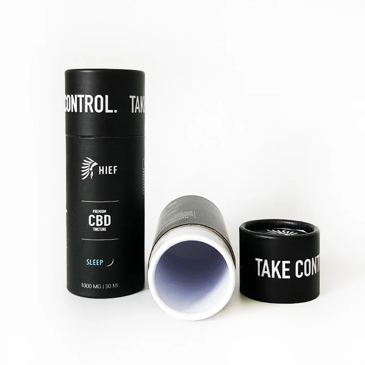  Экологически чистый упаковочный бумажный тюбик индивидуальный Печатный для упаковки бутылок с эфирным маслом