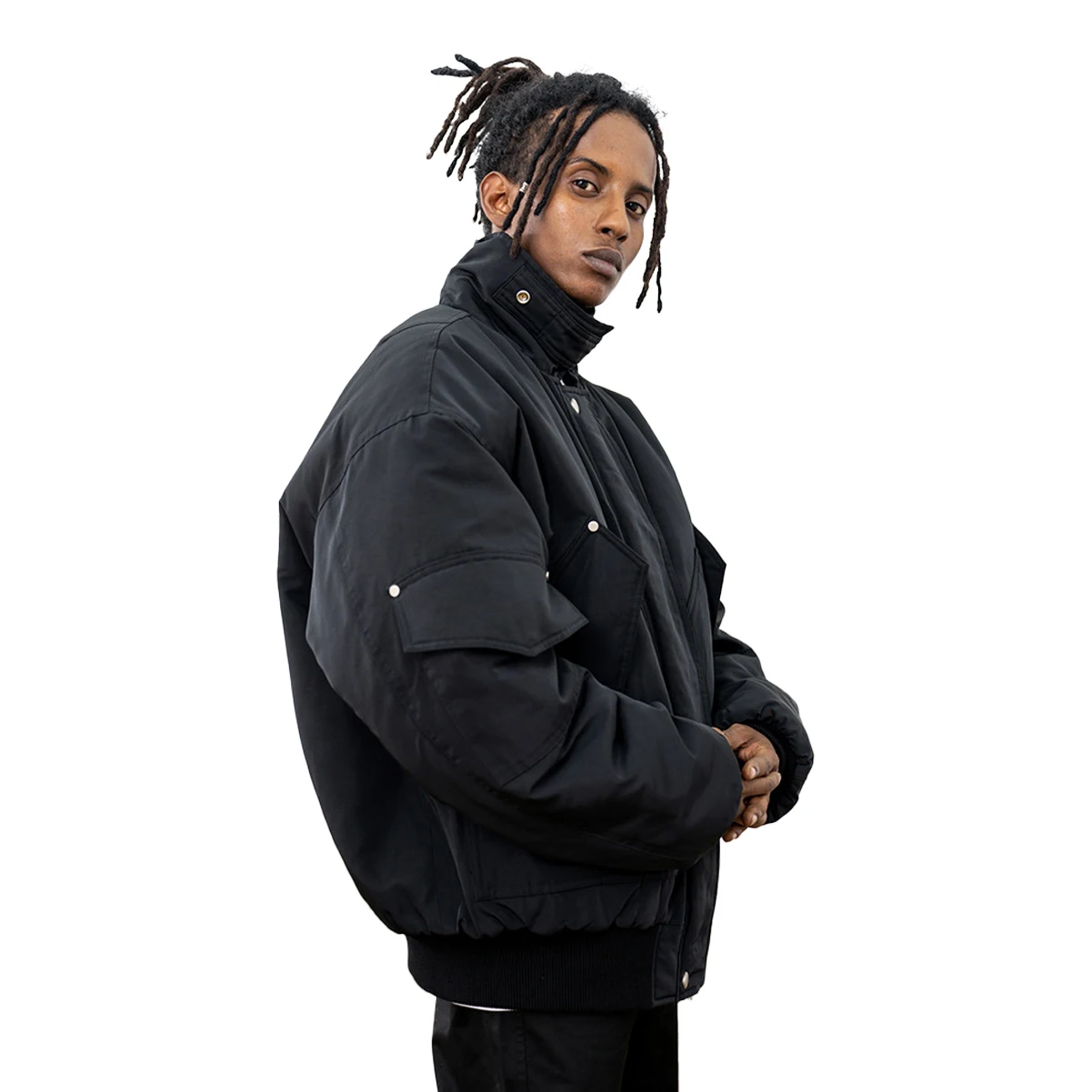 2023 Autumn And Winter New Fashion Brand High Street American Cargo Jacket Zipper Loose Jacket Men