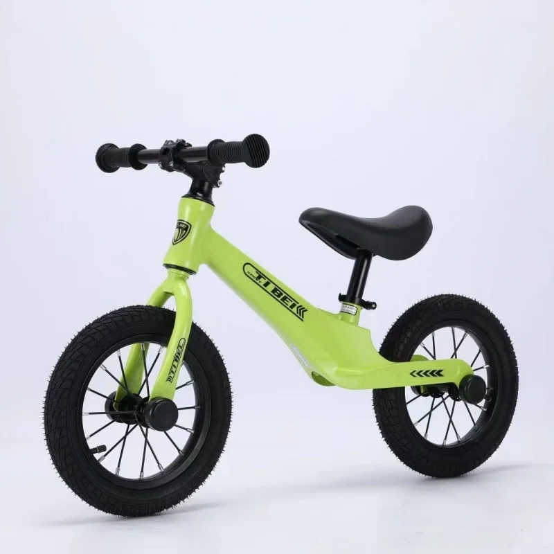 Fashion Magnesium alloy 12/14 Inch Pink Color Children Scooter Kids Balance Bike