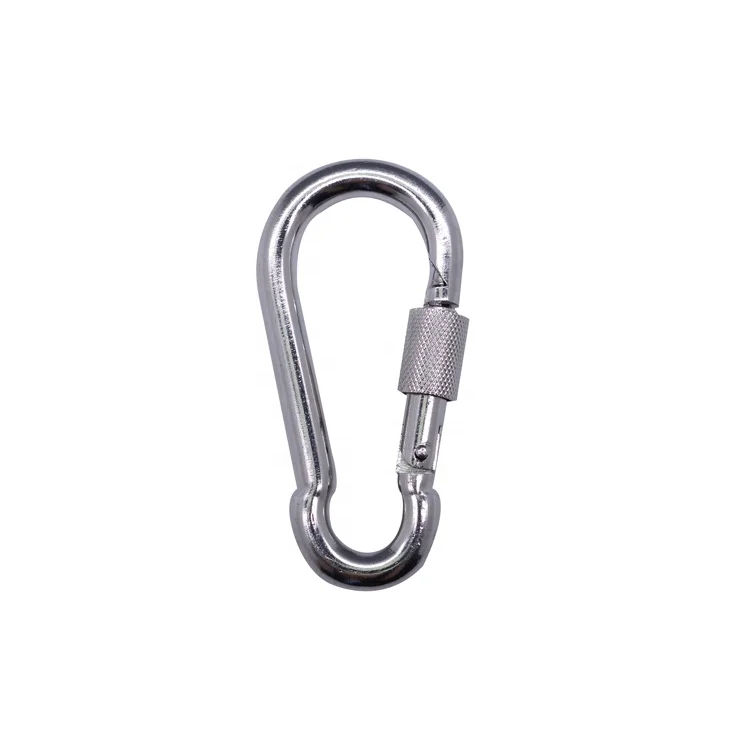 Spring Snap Hook with Screw Lock