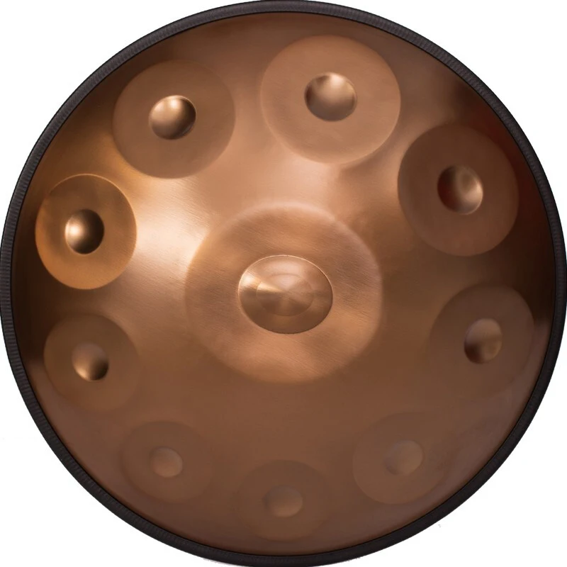 
2021New model steel pan drum 10 tone hand pan for stainless steel Musical instrument Steel Tongue drum 