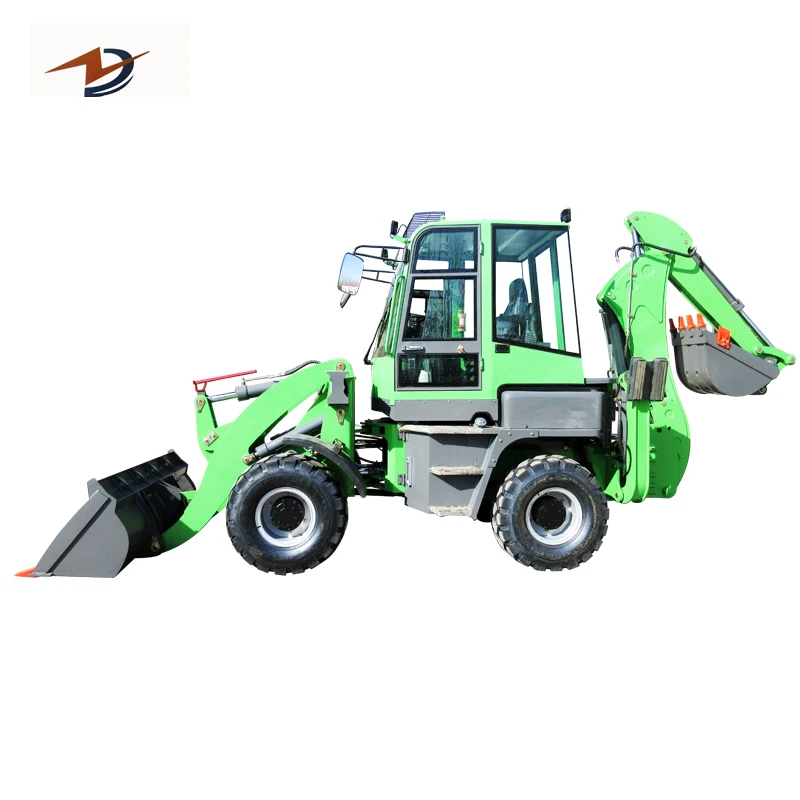 
China Supplier 50Hp Mini Tractor Backhoe Loaders Farm Machinery 