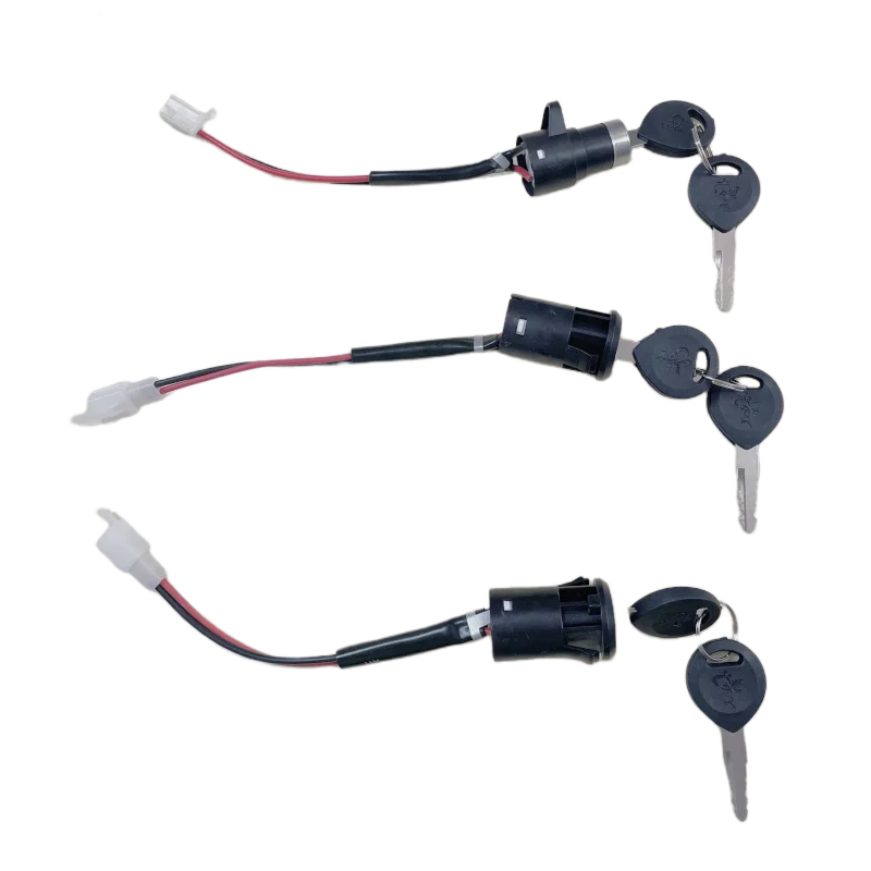 Lock set for electric scooter spare parts Motorcycle Ignition Switch electric door Seat Lock Keys Set