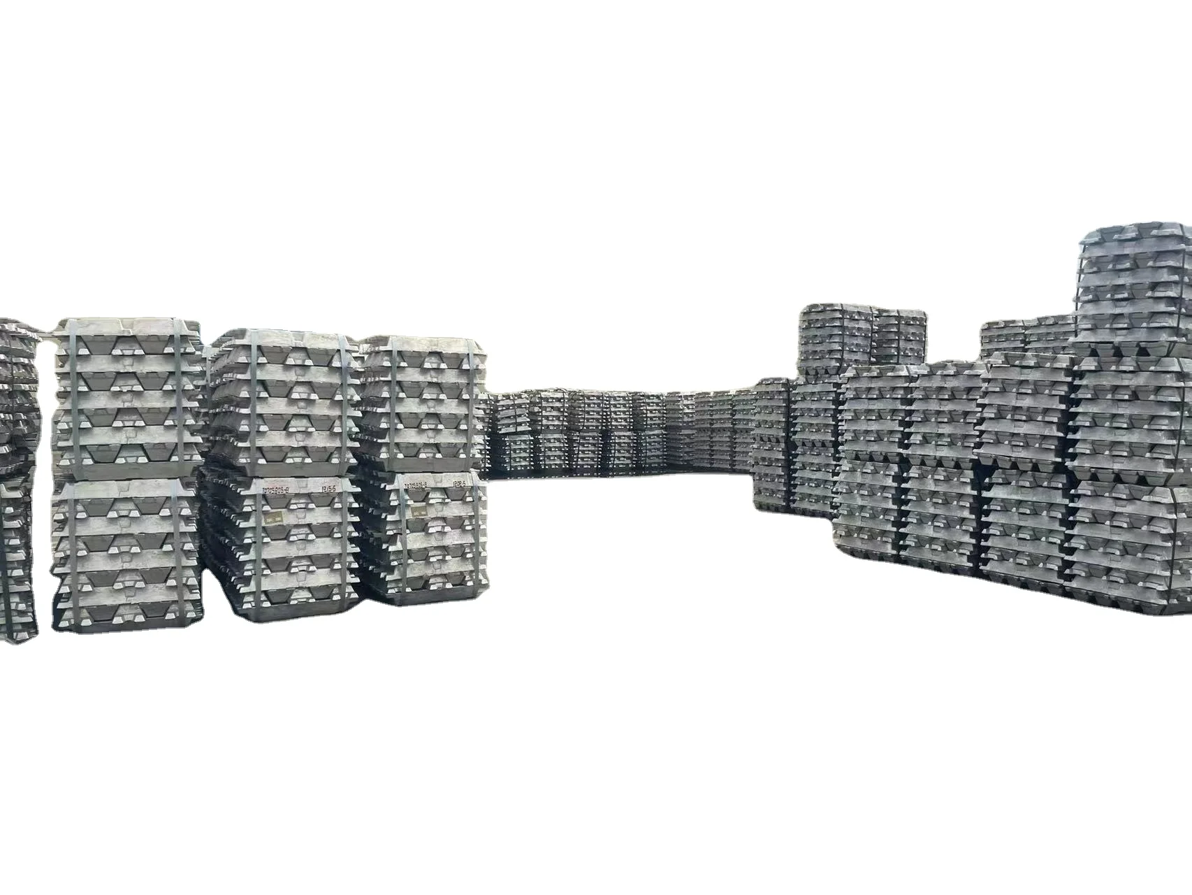 Spot aluminum Ingots 99.7%-99.90% High Purity Metallic  Industrial Casting Materials