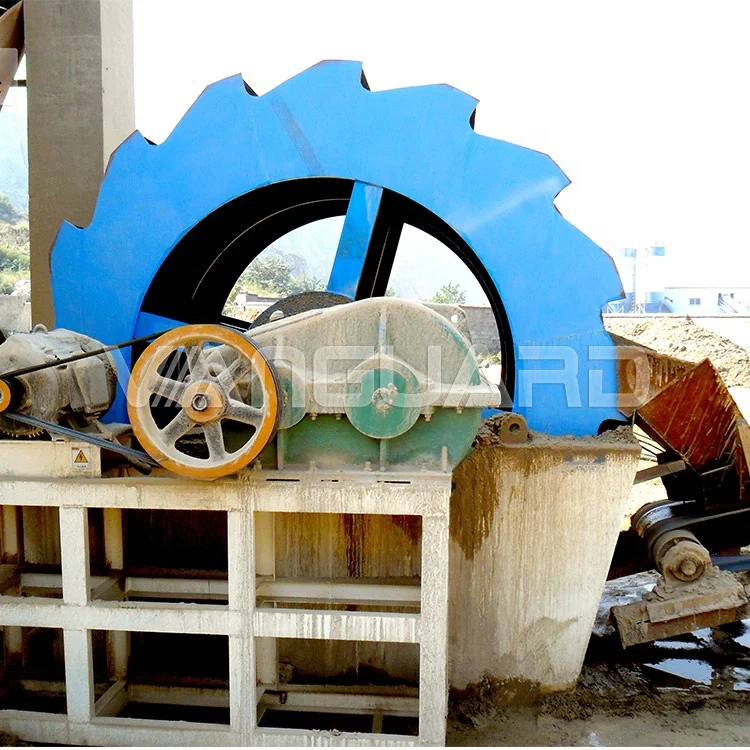 Bucket Wheel River Pebble Sand Stone Washing Machine Screening Cleaning Washer