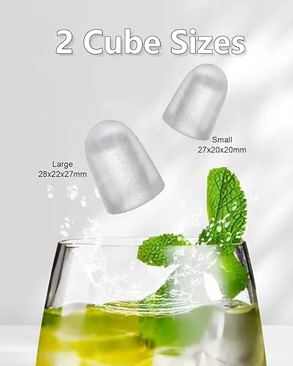 High Quality New design portable countertop ice maker machine self-cleaning ice maker with handle ice scoop and basket