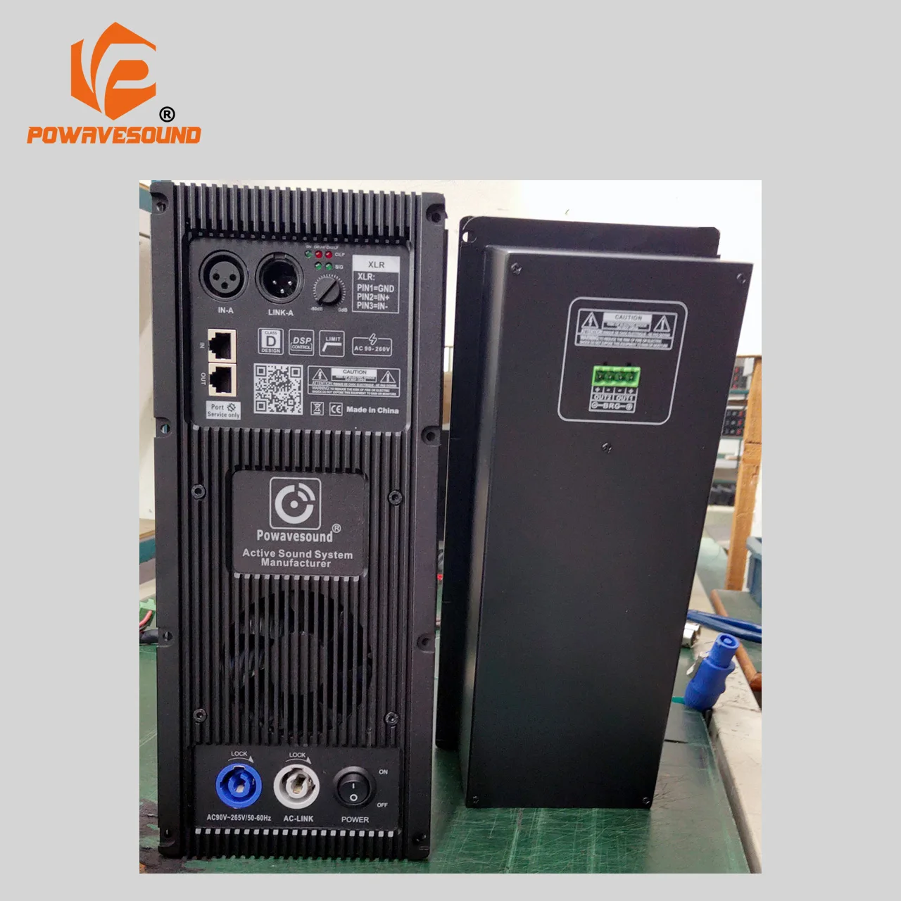 PFC AC мощность 90 - 260 В пластинчатый усилитель мощности Powavesound новейший модуль усилителя для активного Динамика сабвуфера и массива