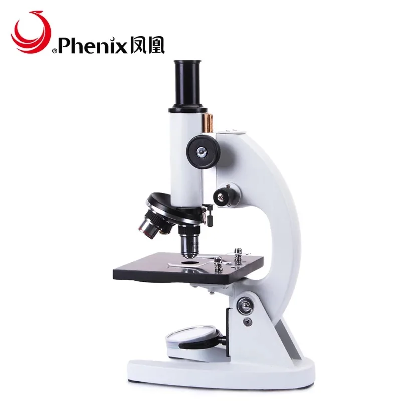 Phenix XSP02 40X-640X ручной монокулярный Биологический микроскоп для первичной и вторичной лаборатории