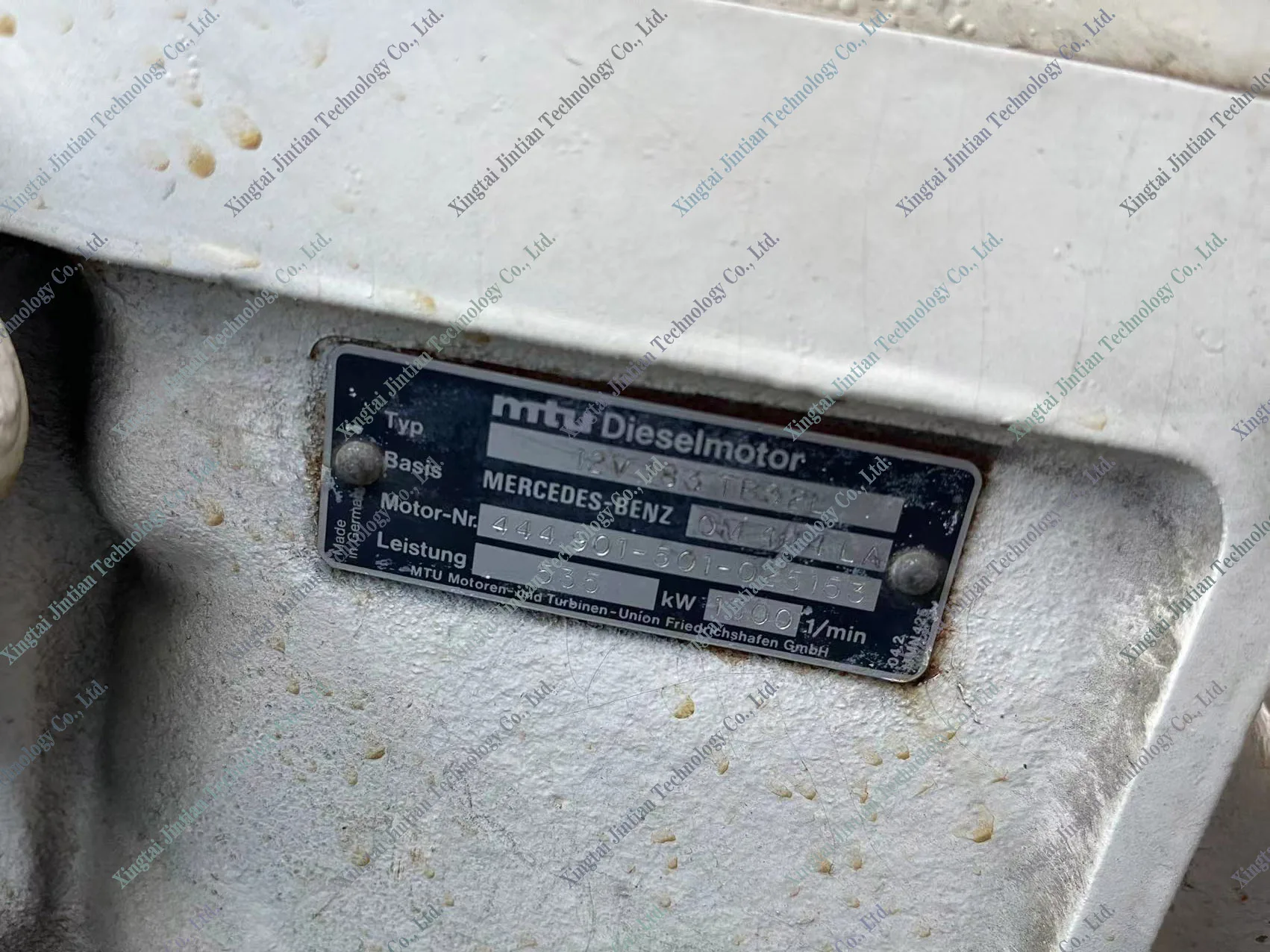 500kw used generator set for MERCEDESBENZ
