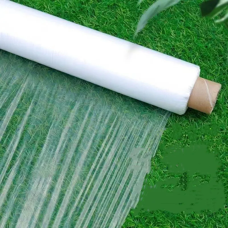Plastic Raw Material Transparent PE Plastic Tunnel Greenhouse Cover Material Film For Agriculture Factory Supply
