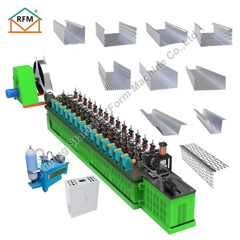 Factory Direct Sales Corner Bead Machine L Keel Machine Angle Roll Forming Machine China