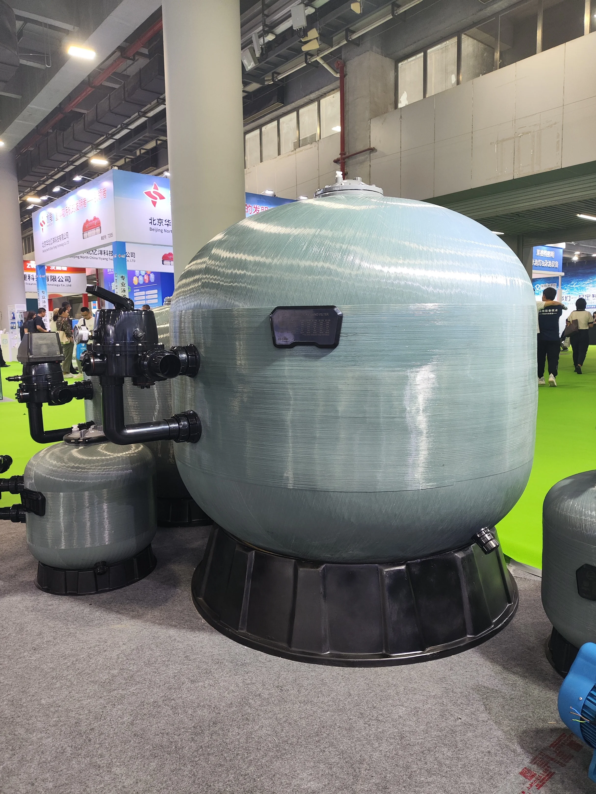 Fiberglass Sand Filter for Water Treatment Plant and Swimming Pool Side Mount Fiber Glass Filter Tool & Accessory